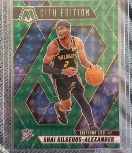 2024-25 Panini Mosaic City Edition #289 Shai Gilgeous-Alexander — front
