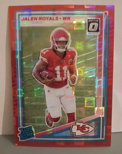 2025 Panini Donruss Optic #321 Jalen Royals — front