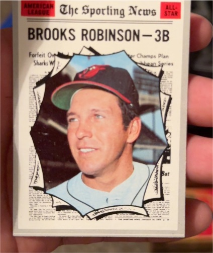 1970 Topps #455 Brooks Robinson — front