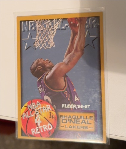 1996-97 Fleer NBA All-Star Retro #289 Shaquille O'Neal — front