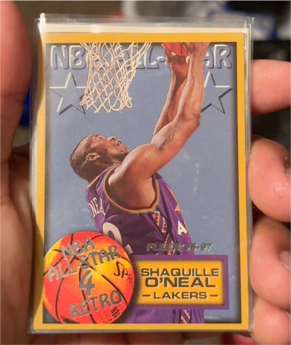 1996-97 Fleer NBA All-Star Retro #289 Shaquille O'Neal — front