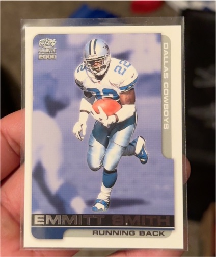 2000 Pacific Paramount #66 Emmitt Smith — front