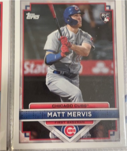 2023 Bowman #BP-74 Matt Mervis — front