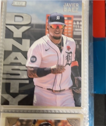 2022 Topps Stadium Club Chrome #4A Javier Baez Dynasty — front
