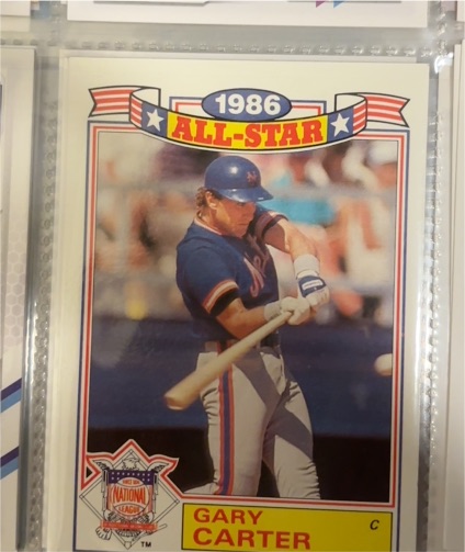 1987 Topps #9 Gary Carter Glossy All-Stars — front
