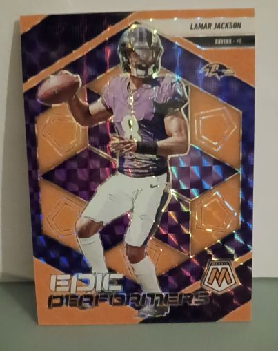 2025 Panini Mosaic #3 Lamar Jackson — front