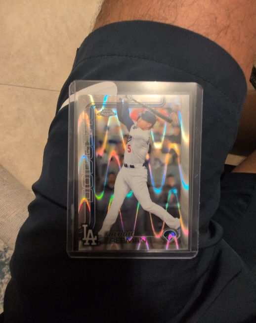 2025 Topps Chrome #205 Freddie Freeman — front