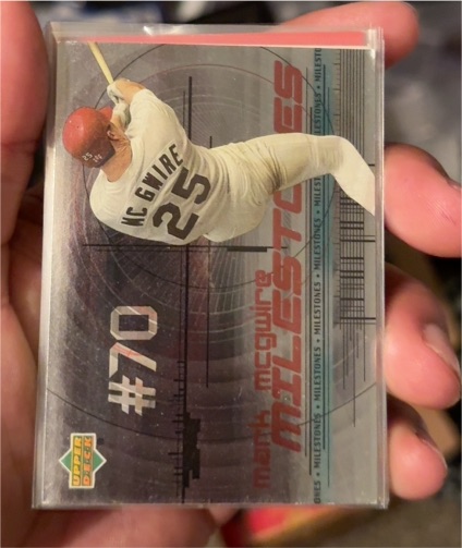 1999 Upper Deck McDonald's #M9 Mark McGwire — front