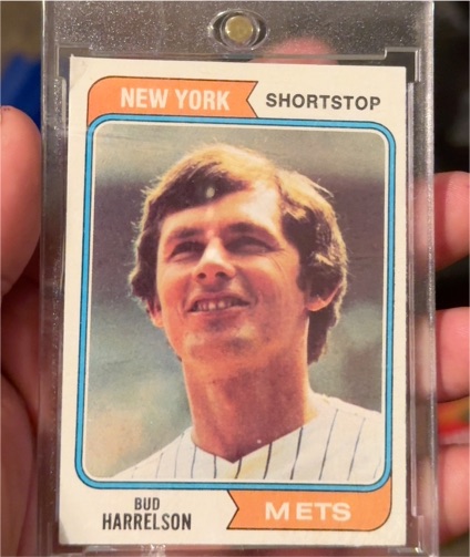 1974 Topps #380 Bud Harrelson — front