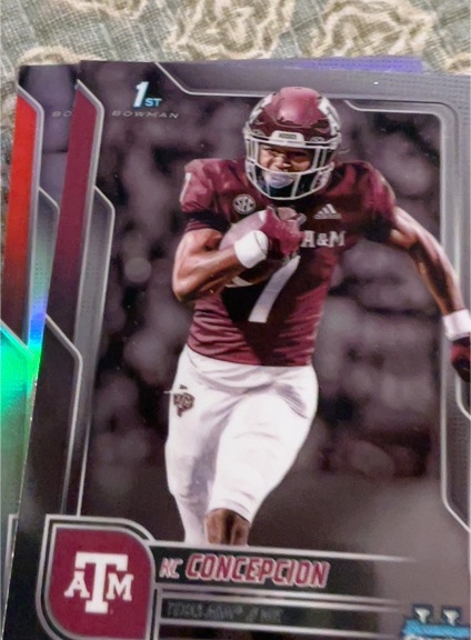 2025 Bowman Chrome University #91 KC Concepcion — front