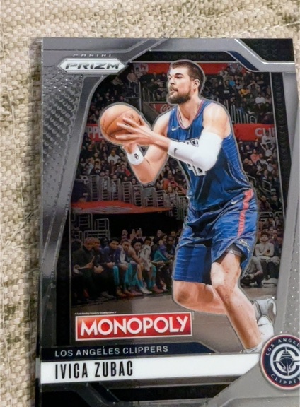 2024-25 Panini Prizm Monopoly #21 Ivica Zubac — front