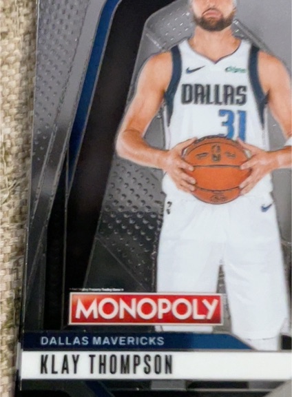 2024-25 Panini Prizm Monopoly #51 Klay Thompson — front