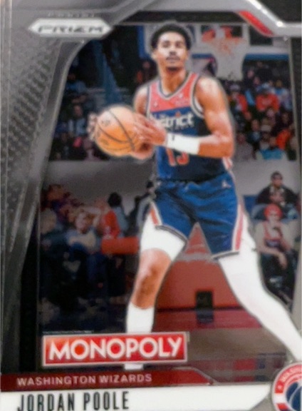 2024-25 Panini Prizm Monopoly Jordan Poole — front