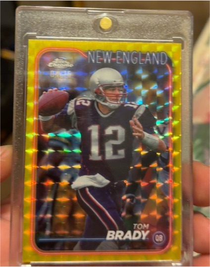 2024 Topps Chrome #120 Tom Brady — front