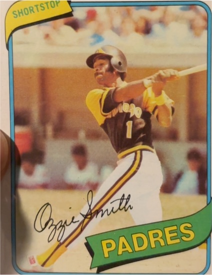 1980 Topps #393 Ozzie Smith — front