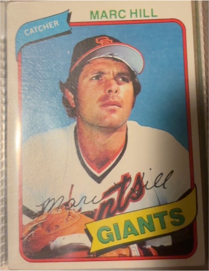 1980 Topps #236 Marc Hill — front