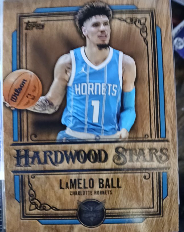 2025-26 Topps Basketball #HS-4 LaMelo Ball Hardwood Stars — front
