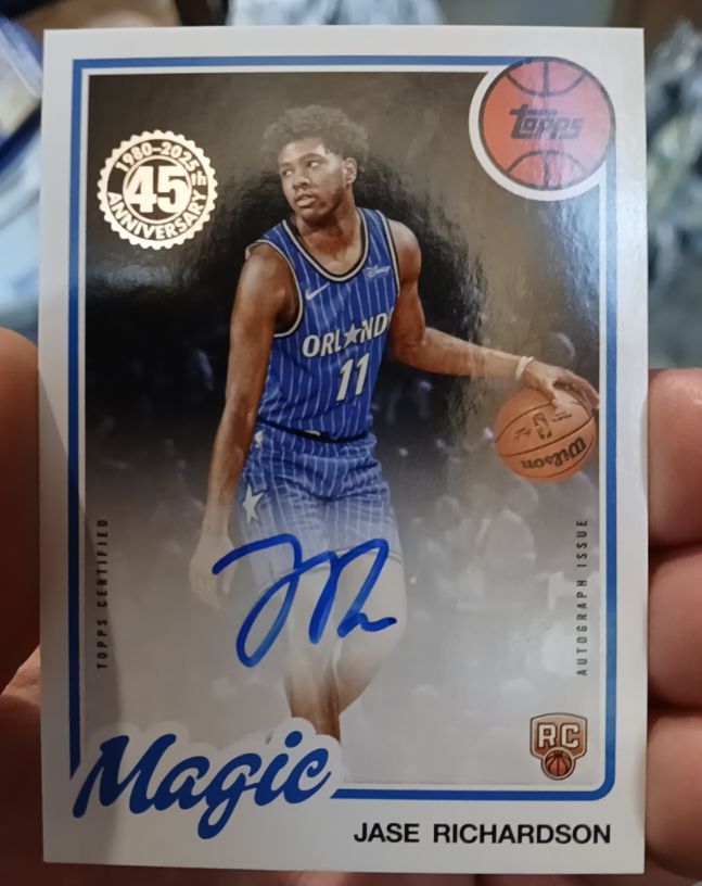 2025-26 Topps Basketball #80BK-71 Jase Richardson — front