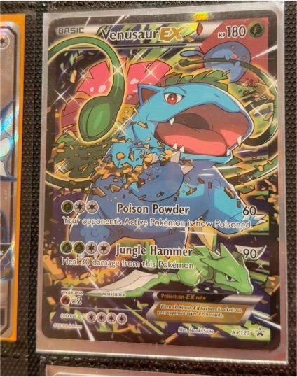 2016 Pokémon XY Promo #XY123 Venusaur EX — front