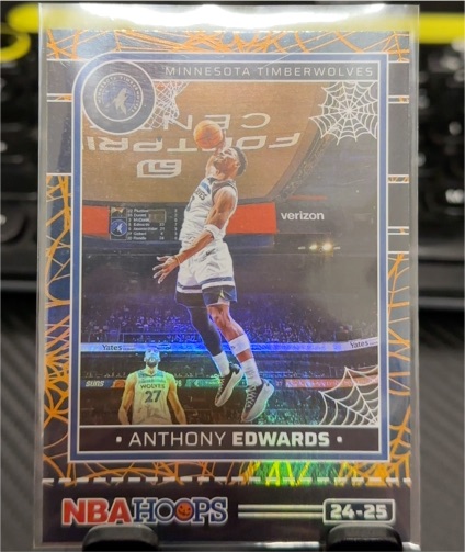 2024-25 Panini Haunted Hoops #137 Anthony Edwards — front