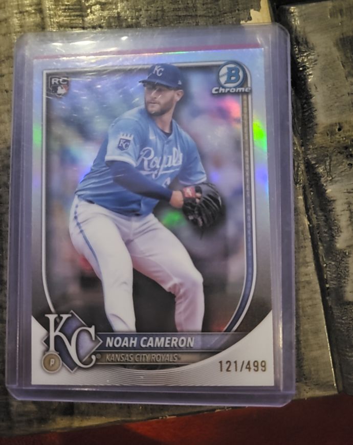 2025 Bowman Chrome #67 Noah Cameron — front