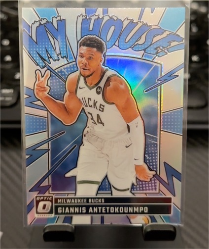 2024-25 Panini Donruss Optic #5 Giannis Antetokounmpo My House — front