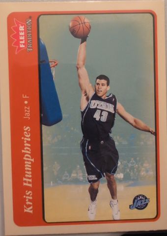 2004-05 Fleer Tradition #229 Kris Humphries — front