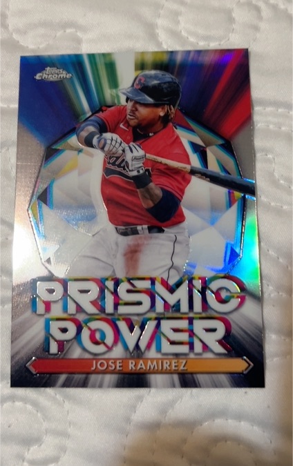 2021 Topps Chrome #PP-9 Jose Ramirez — front