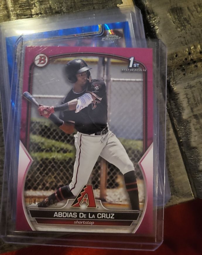 2023 Bowman #BP-34 Abdias De La Cruz — front