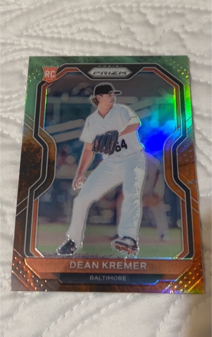 2021 Panini Prizm #232 Dean Kremer — front