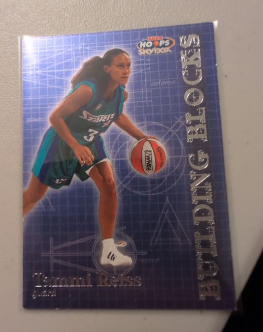 1999 Hoops WNBA Building Blocks #6 Tammi Reiss — front