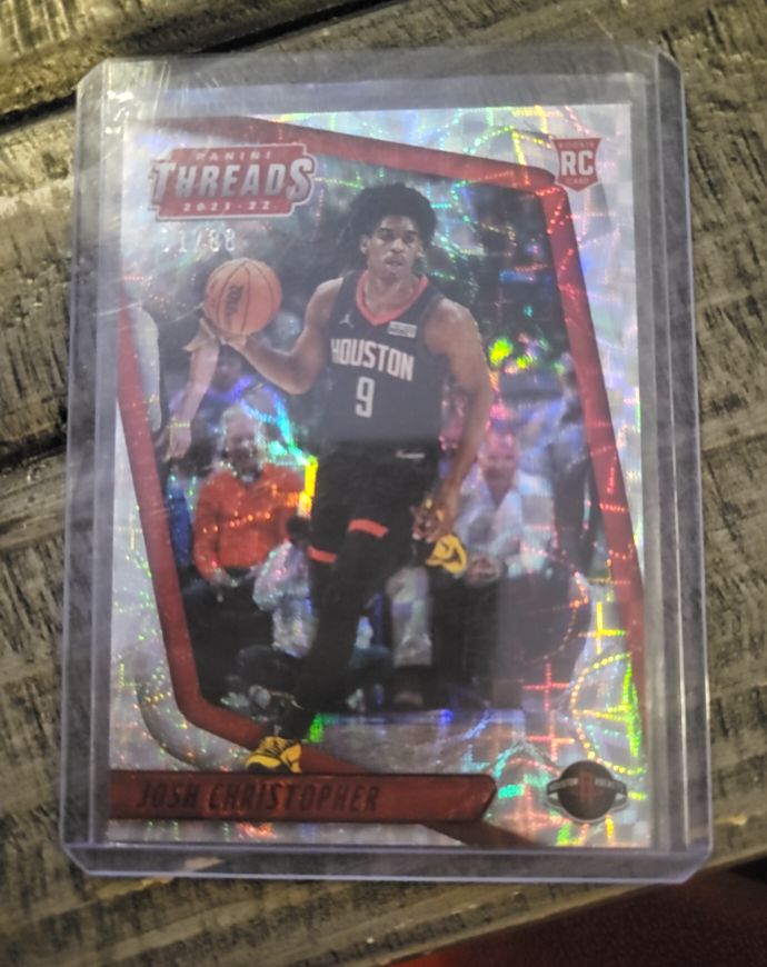 2021-22 Panini Chronicles Threads #88 Josh Christopher — front