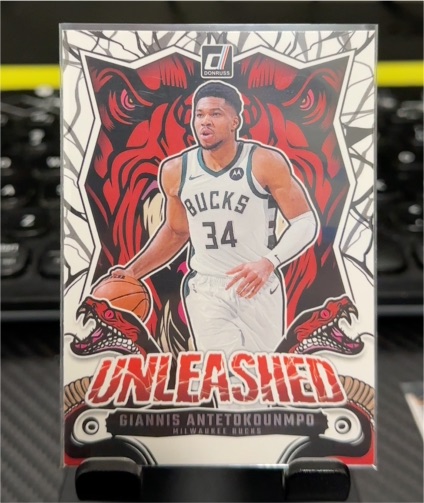 2024-25 Panini Donruss #2 Giannis Antetokounmpo Unleashed — front