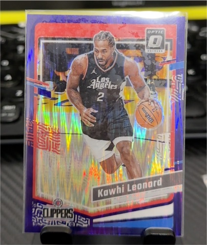 2023-24 Panini Donruss Optic #95 Kawhi Leonard — front