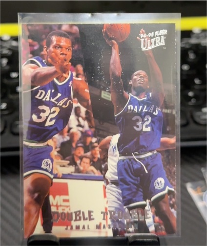 1994-95 Fleer Ultra #4 Jamal Mashburn Double Trouble — front
