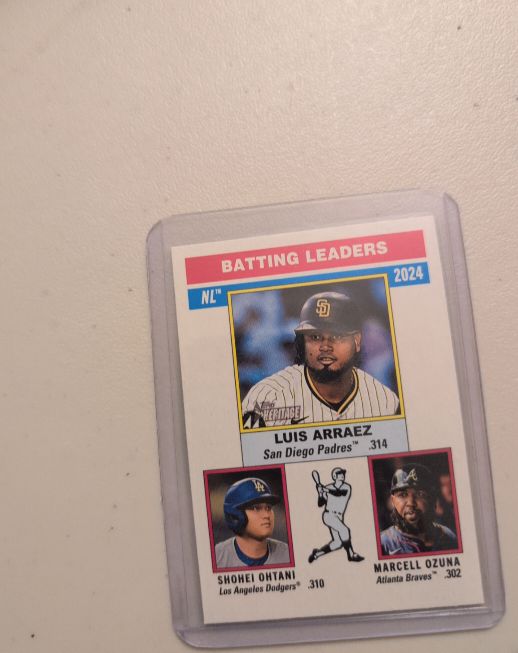 2024 Topps Heritage #314 Luis Arraez — front