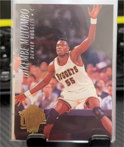 1994-95 Fleer Ultra #49 Dikembe Mutombo — front