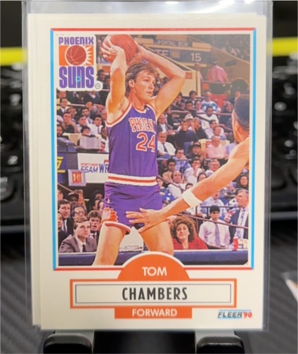 1990-91 Fleer #146 Tom Chambers — front
