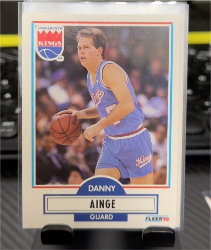 1990-91 Fleer #162 Danny Ainge — front