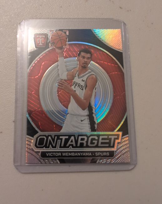 2024-25 Panini Totally Certified On Target #22 Victor Wembanyama — front