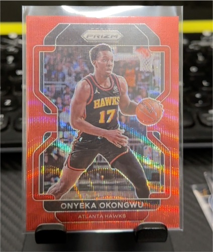 2021-22 Panini Prizm #75 Onyeka Okongwu — front