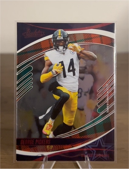 2025 Panini Absolute Red & Green #19 George Pickens — front