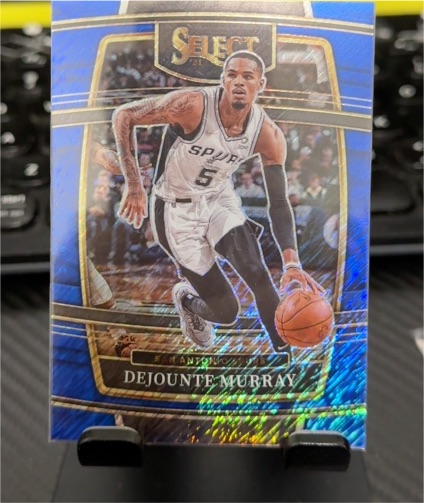 2021-22 Panini Select #43 Dejounte Murray — front