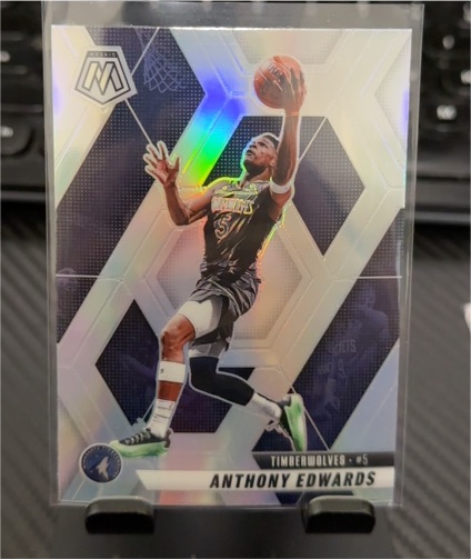 2024-25 Panini Mosaic #36 Anthony Edwards — front