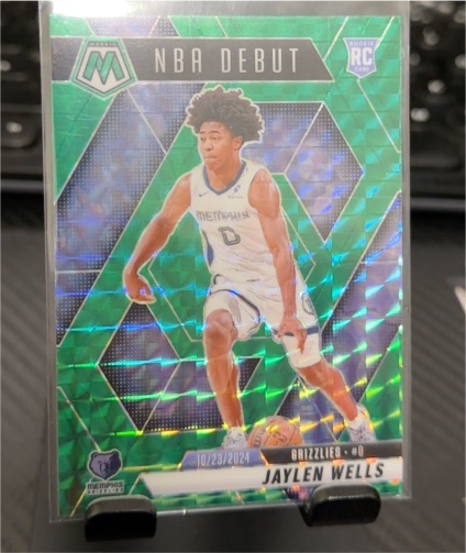 2024-25 Panini Mosaic NBA Debut #260 Jaylen Wells — front