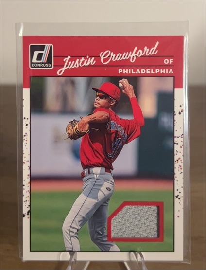 2023 Donruss #90M-JU Justin Crawford — front