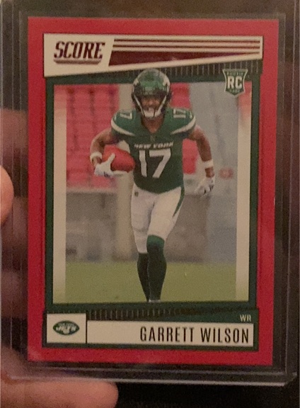 2022 Panini Score #306 Garrett Wilson — front