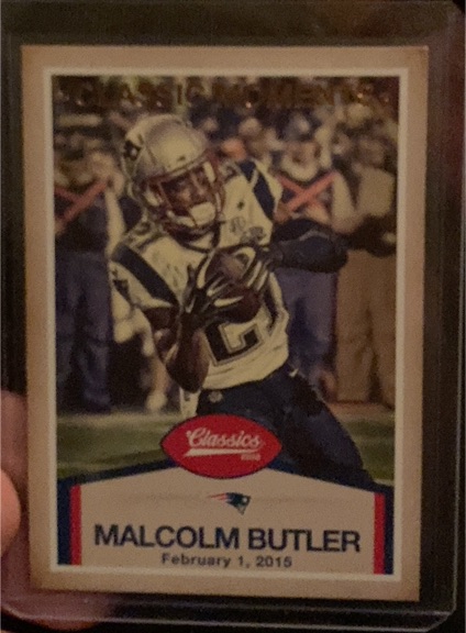 2016 Panini Classics #7 Malcolm Butler Classic Moments — front