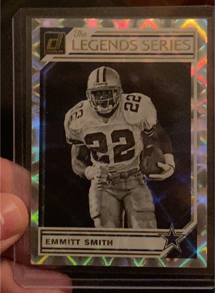 2019 Donruss The Legends Series #4 Emmitt Smith — front