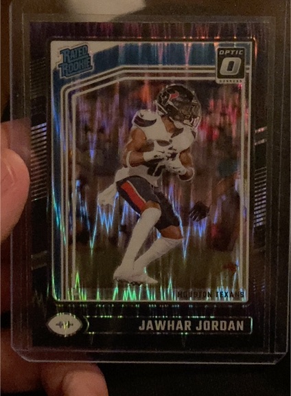 2024 Donruss Optic #247 Jawhar Jordan — front
